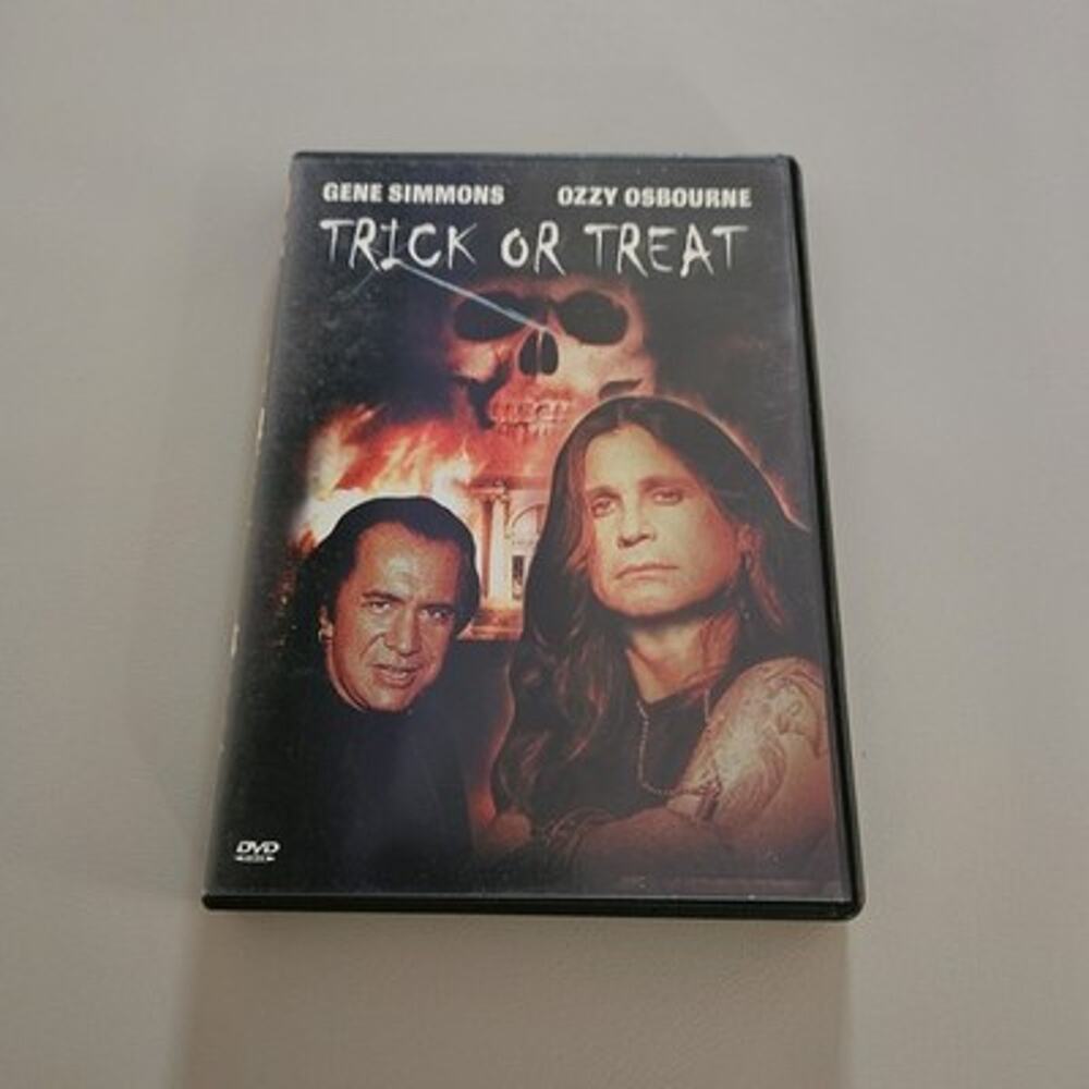 Trick or Treat DVD 2003 Gene Simmons Ozzy Osbourne Horror Thriller Film